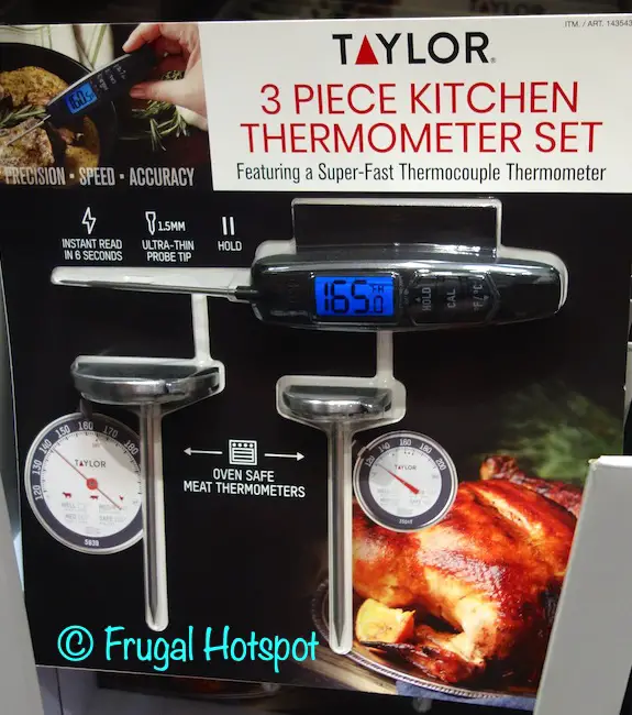 Taylor 3-Pc Kitchen Thermometer Set | Costco