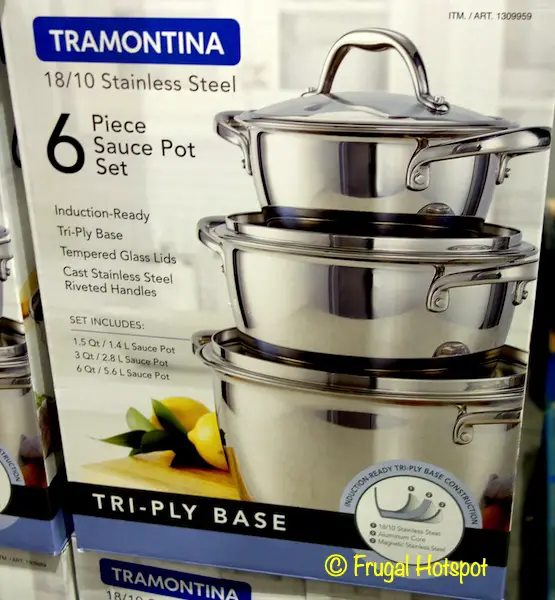 Tramontina Sauce Pot Set | Costco