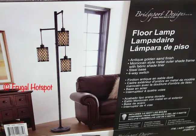 Bridgeport Designs Artemis Floor Lamp | Costco