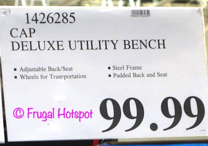 CAP Exercise Deluxe Utility Bench | Costco Price