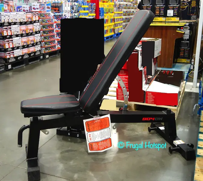 CAP Exercise Deluxe Utility Bench Profile View | Costco Display