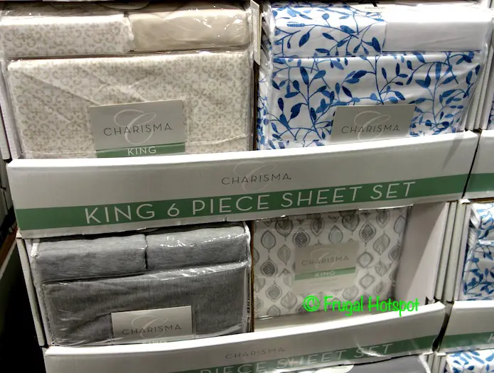 Charisma Microfiber Sheet Set | Costco