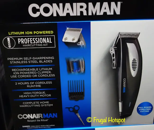 ConairMAN Haircutting Kit | Costco