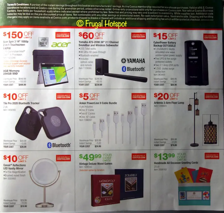 Costco Holiday Event December 2020 P3