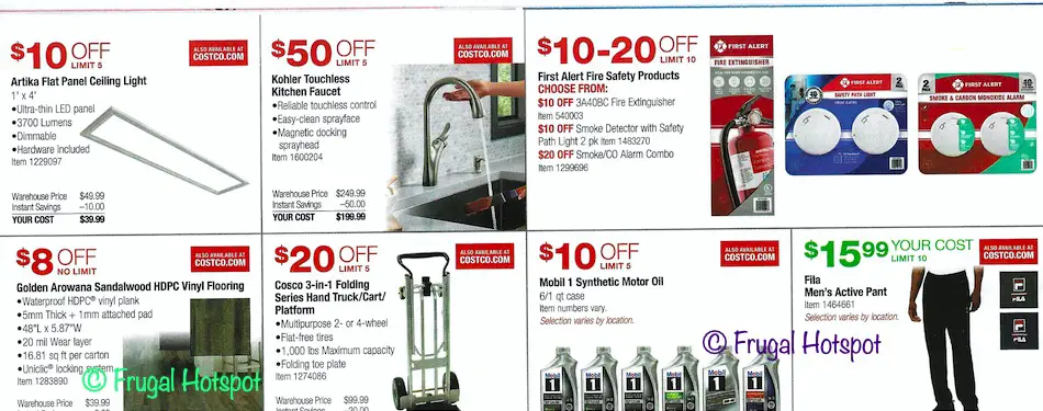 Costco JANUARY 2021 Coupon Book Page 12
