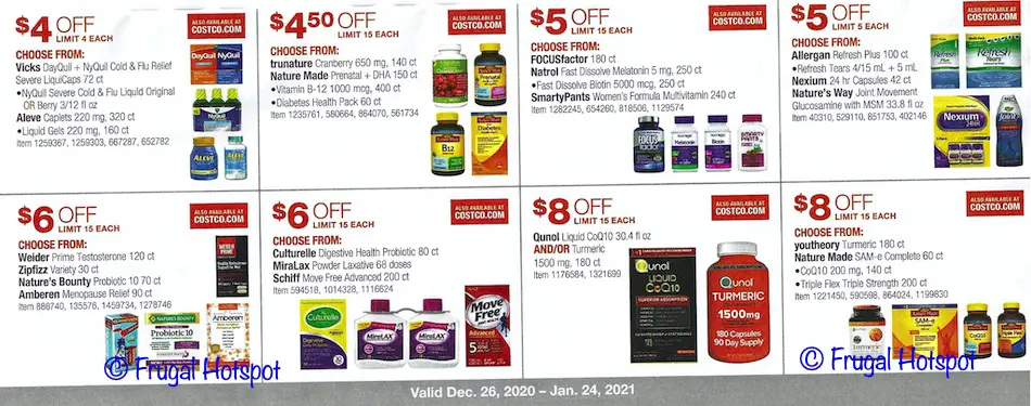 Costco JANUARY 2021 Coupon Book Page 21