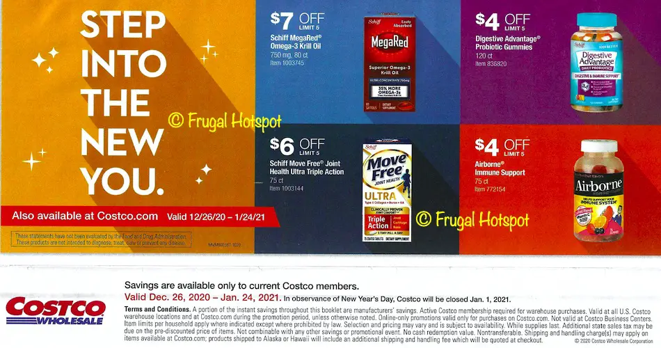 Costco JANUARY 2021 Coupon Book Page 23