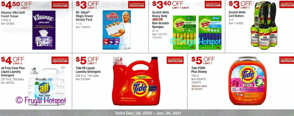 Costco JANUARY 2021 Coupon Book page 17