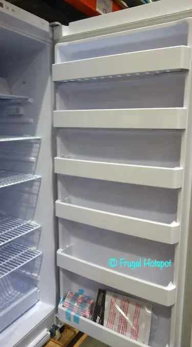 Danby 16.7 Cu Ft Upright Freezer Door | Costco Display