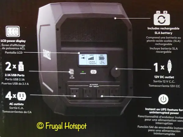 Duracell PowerSource 660 Details | Costco