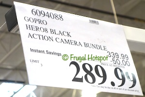 GoPro Hero8 Black Action Camera | Costco Sale Price