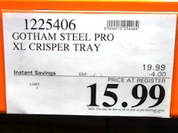 Gotham Steel Crisper Tray | Costco Price