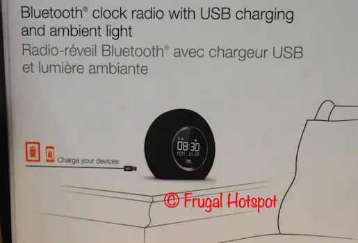 JBL Horizon Clock Radio USB Charger | Costco