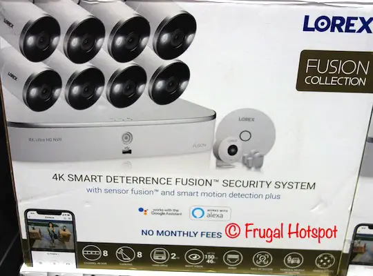 Lorex Fusion Camera Security System | Costco 1440190