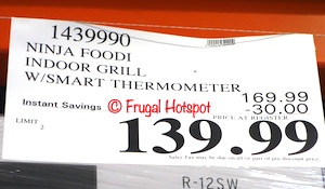 Ninja Foodi Smart Indoor Grill | Costco Sale Price