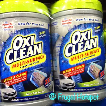 Oxi Clean Car Wipes | Costco 1457129