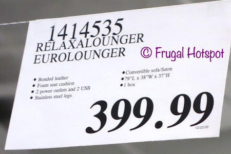 Relax A Lounger Eurolounger | Costco Price
