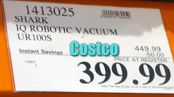 Shark IQ Robot Vacuum Costco Sale Price