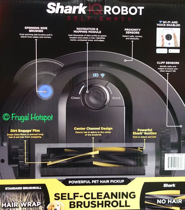 Shark IQ Robot Vacuum Details | Costco