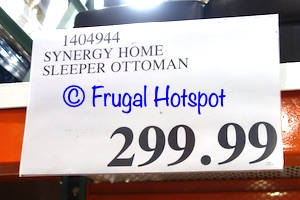 Synergy Sleeper Ottoman | Costco Price