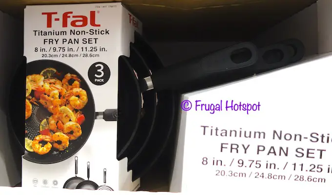 T-Fal Fry Pan 3-Piece Set | Costco