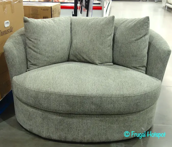 Thomasville Fabric Swivel Chair | Costco Display