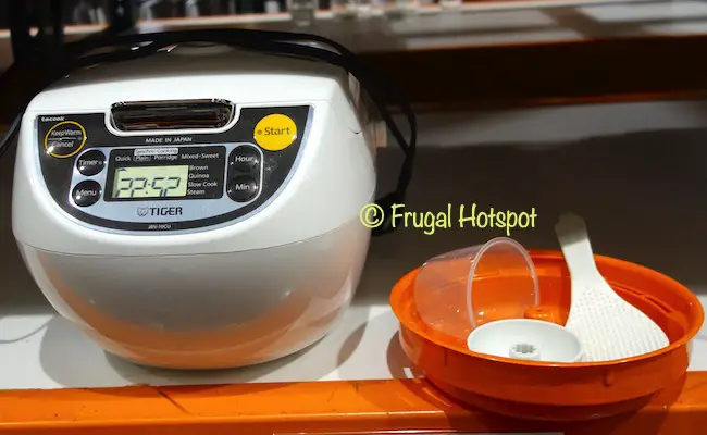 Tiger 5.5 Cup Rice Cooker Accessories | Costco Display