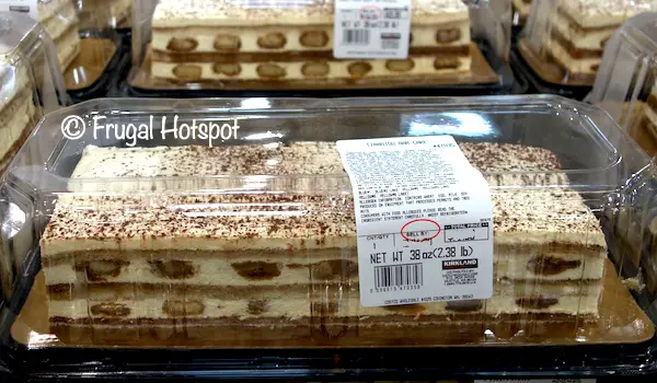 Tiramisu Bar Cake | Costco Display