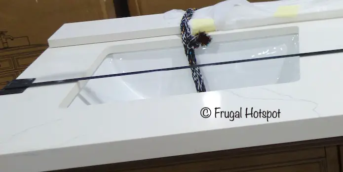 Augusta Brown Double Sink Vanity Northridge Home | Costco