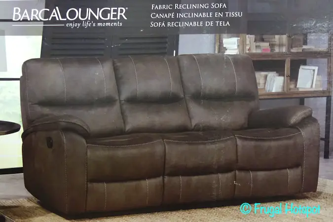 Barcalounger Fabric Reclining Sofa | Costco