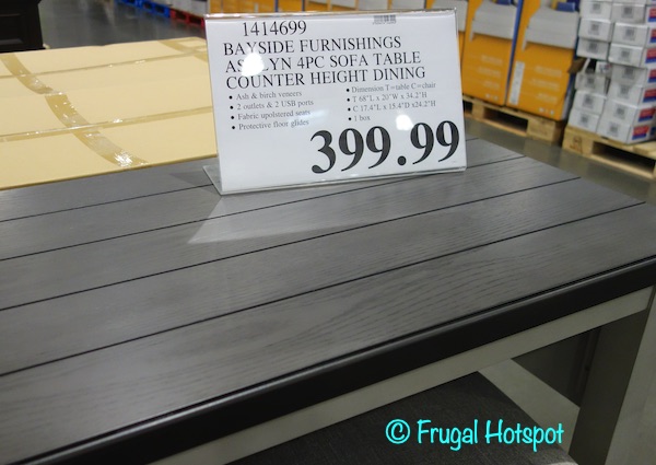 Bayside Furnishings Ashlyn 4-Piece Sofa Table Set | Costco Price