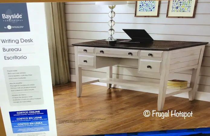 Bayside Furnishings Ashlyn Writing Desk | Costco