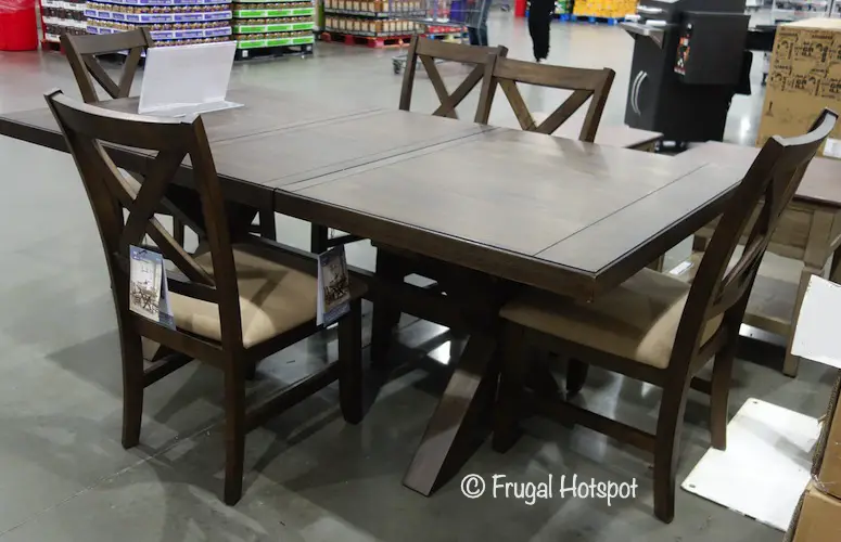 Bayside Furnishings Braeden Dining Set | Costco Display