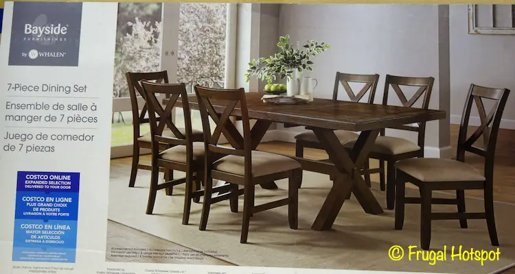 Bayside Furnishings Braeden Dining Set | Costco