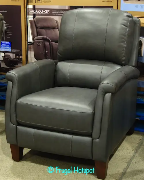 Everlie Leather Pushback Recliner Synergy Home | Costco Display 1404967