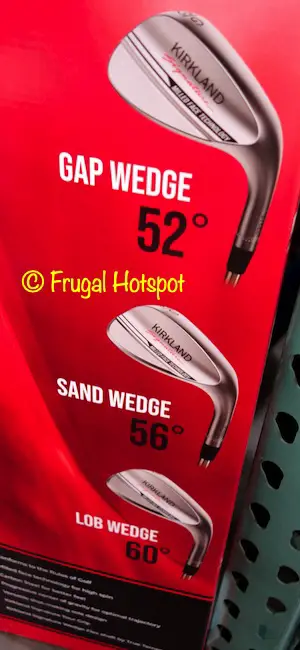 Kirkland Signature 3-Piece Golf Wedge | Costco