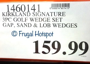 Kirkland Signature 3-Piece Golf Wedge Set | Costco Price
