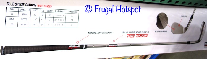 Kirkland Signature 3-Piece Golf Wedge Set Right Handed | Costco