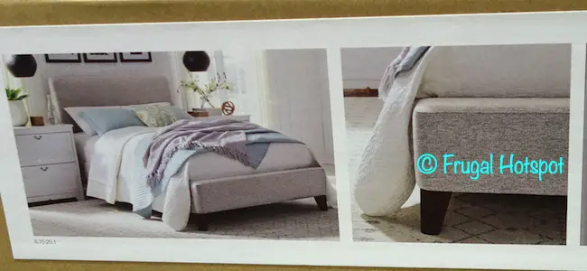 Northridge Home Cecelia Upholstered Bed | Costco