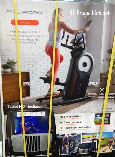 Pro-Form HIIT L6 Smart Stepper Elliptical | Costco