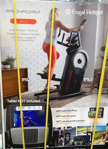 Pro Form Hiit L6 Smart Stepper Elliptical Costco Frugal Hotspot