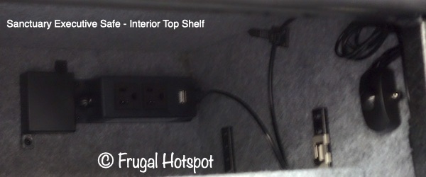 Sanctuary Executive Safe top shelf | Costco