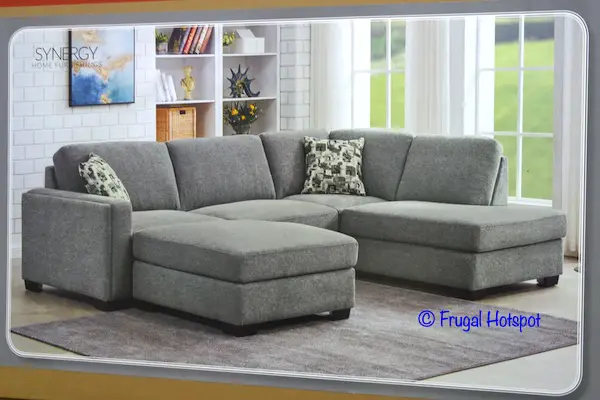 Synergy Home Fabric Sectional | Costco 1435345