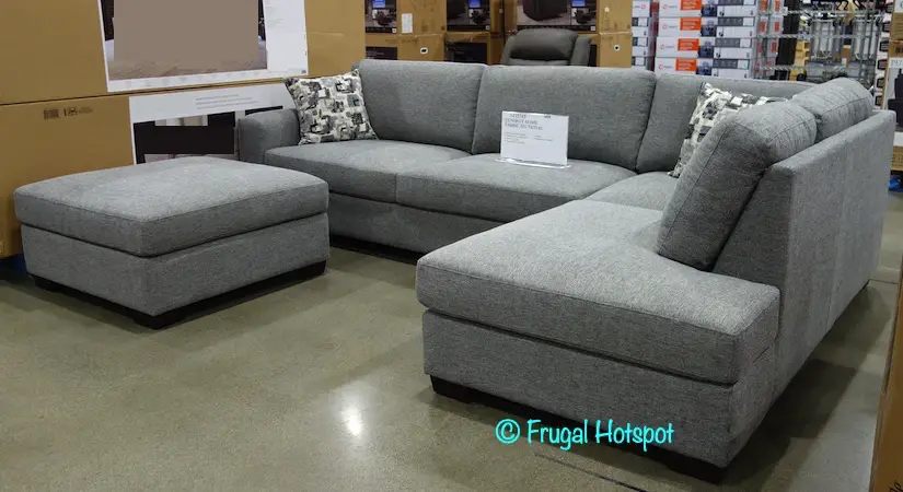 Synergy Home Fabric Sectional | Costco Display