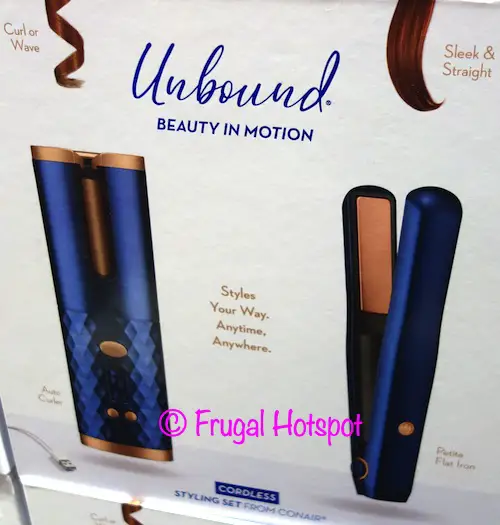 Conair Unbound Cordless Auto Curler and Flat Iron | Costco