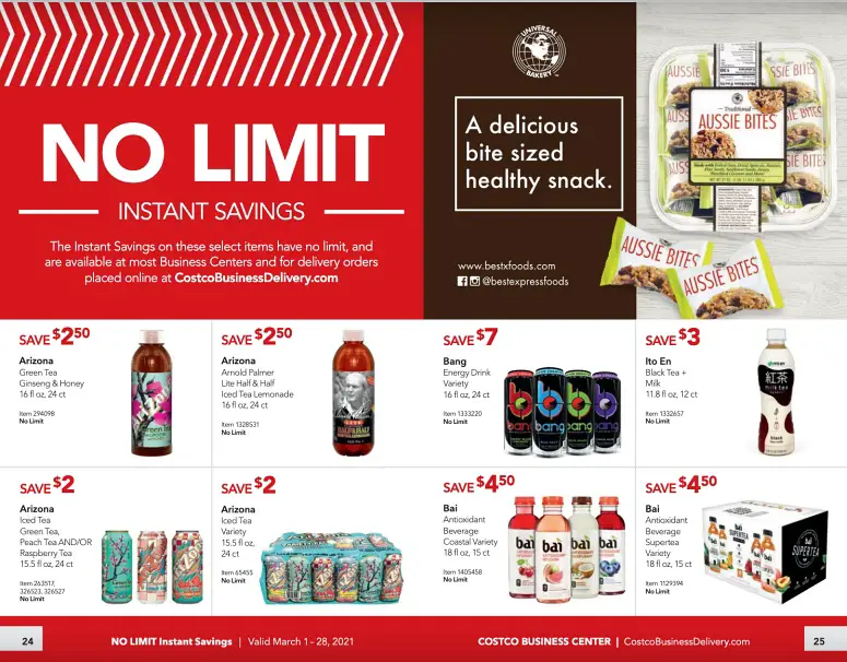 Costco Coupon Book Business Center MARCH 2021 Page 24 Page 25