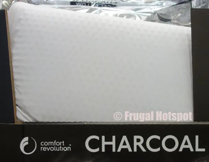 Costco Display Comfort Revolution Charcoal Memory Foam Pillow