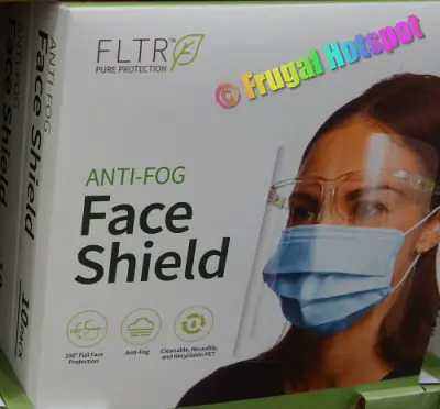 FLTR Anti Fog Face Shield | Costco