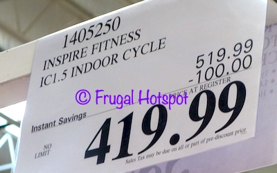 Inspire Fitness IC1.5 Indoor Cycle | Costco Sale Price