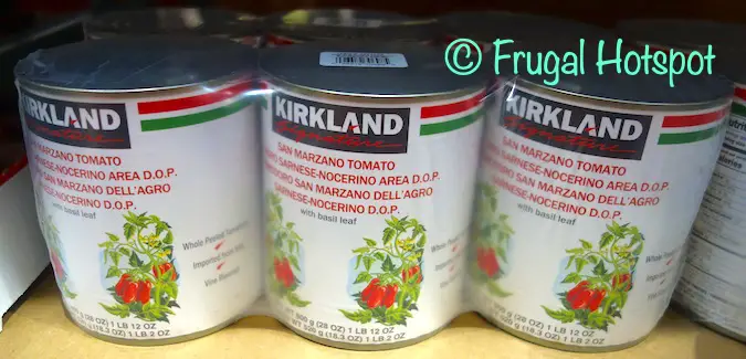 Kirkland Signature San Marzano Tomato with Basil Leaf 3 count | Costco